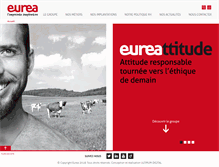 Tablet Screenshot of groupe-eurea.com